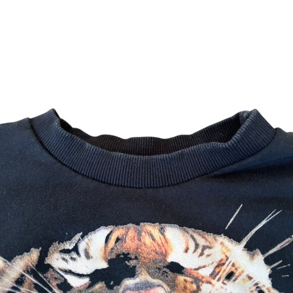 Rock Your Kid Tiger Face Mama Tried Crewneck Sweatshirt 7 - Picture 3 of 7